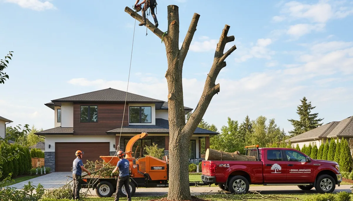 Professional landscaping and tree removal in Highland Park, IL by Chop Chop Tree experts