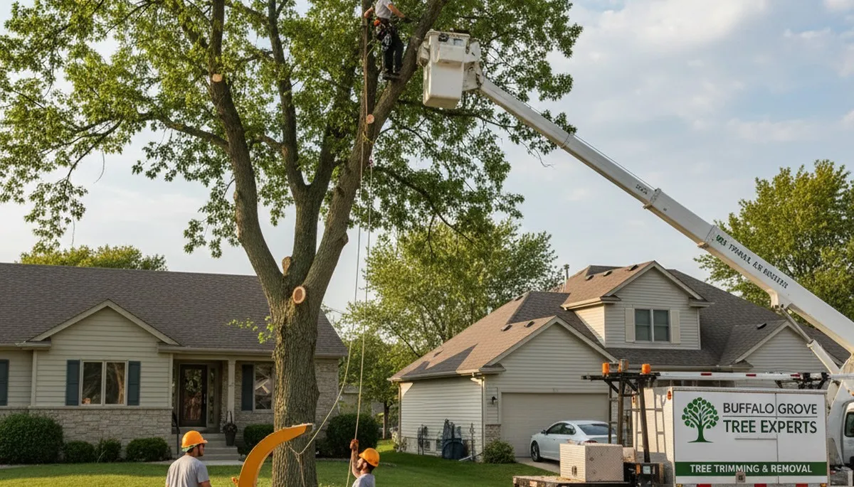 Professional tree removal service in Highland Park IL by certified local arborists